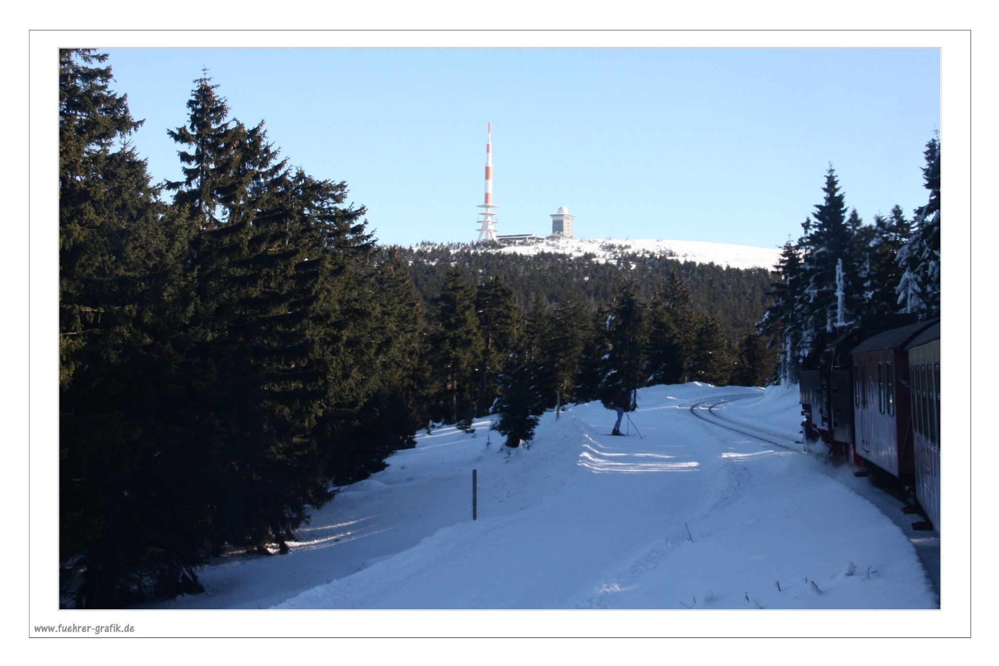 Brocken in Sicht