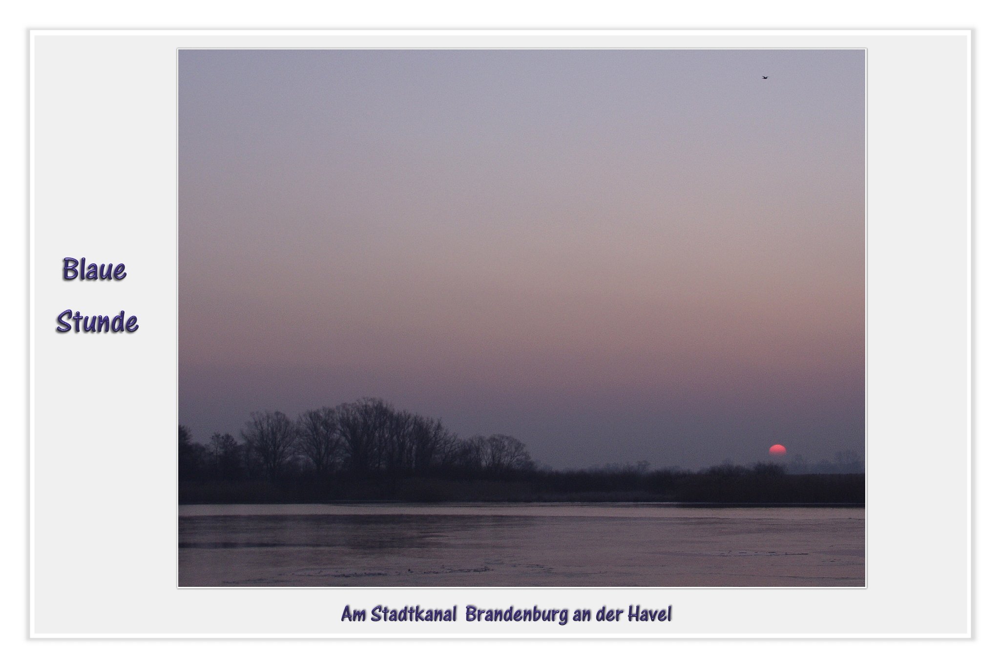 Blaue Stunde Brandenburg an der Havel