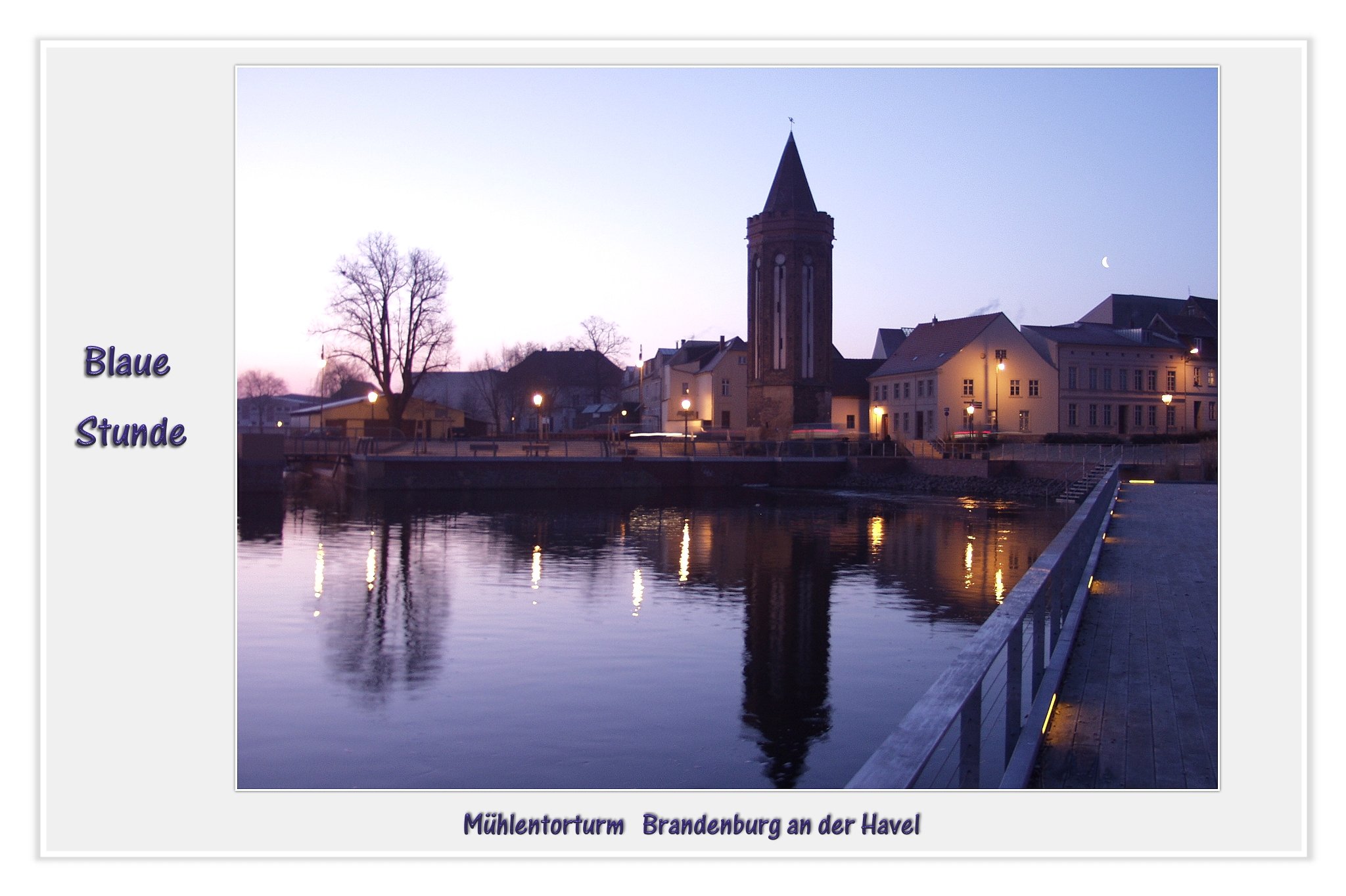 Blaue Stunde Brandenburg an der Havel