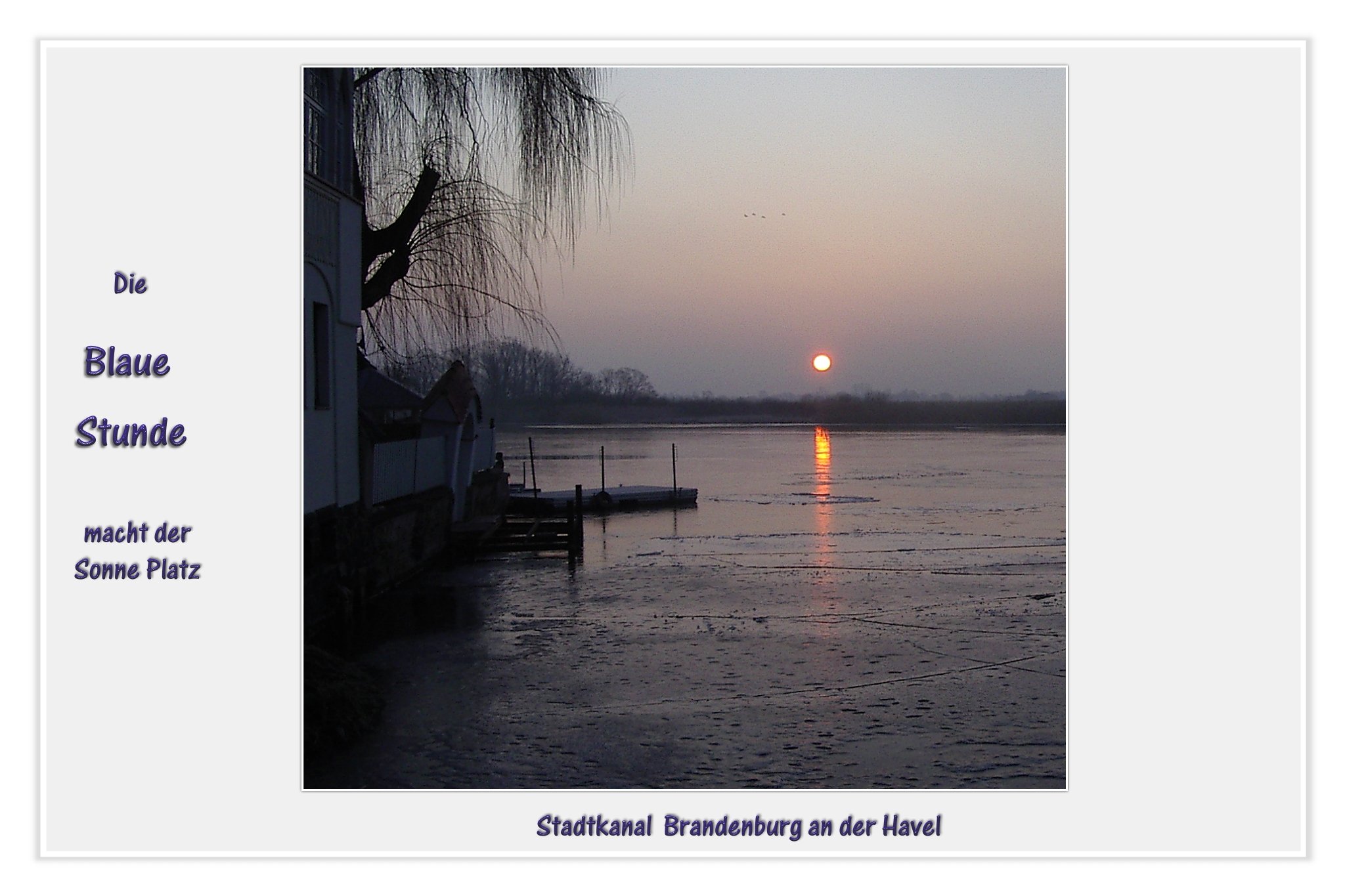 Blaue Stunde Brandenburg an der Havel