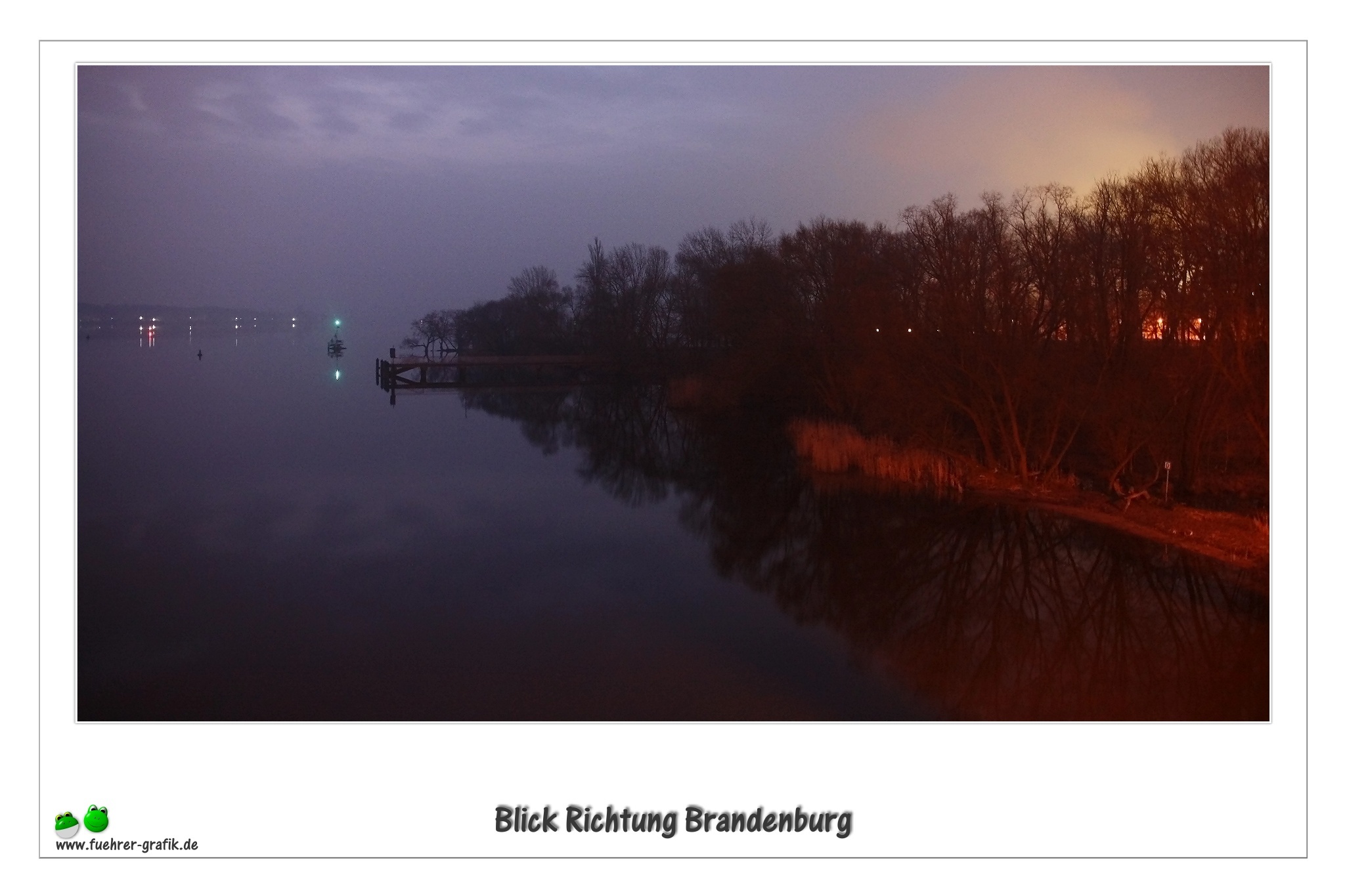 Blick Richtung Brandenburg